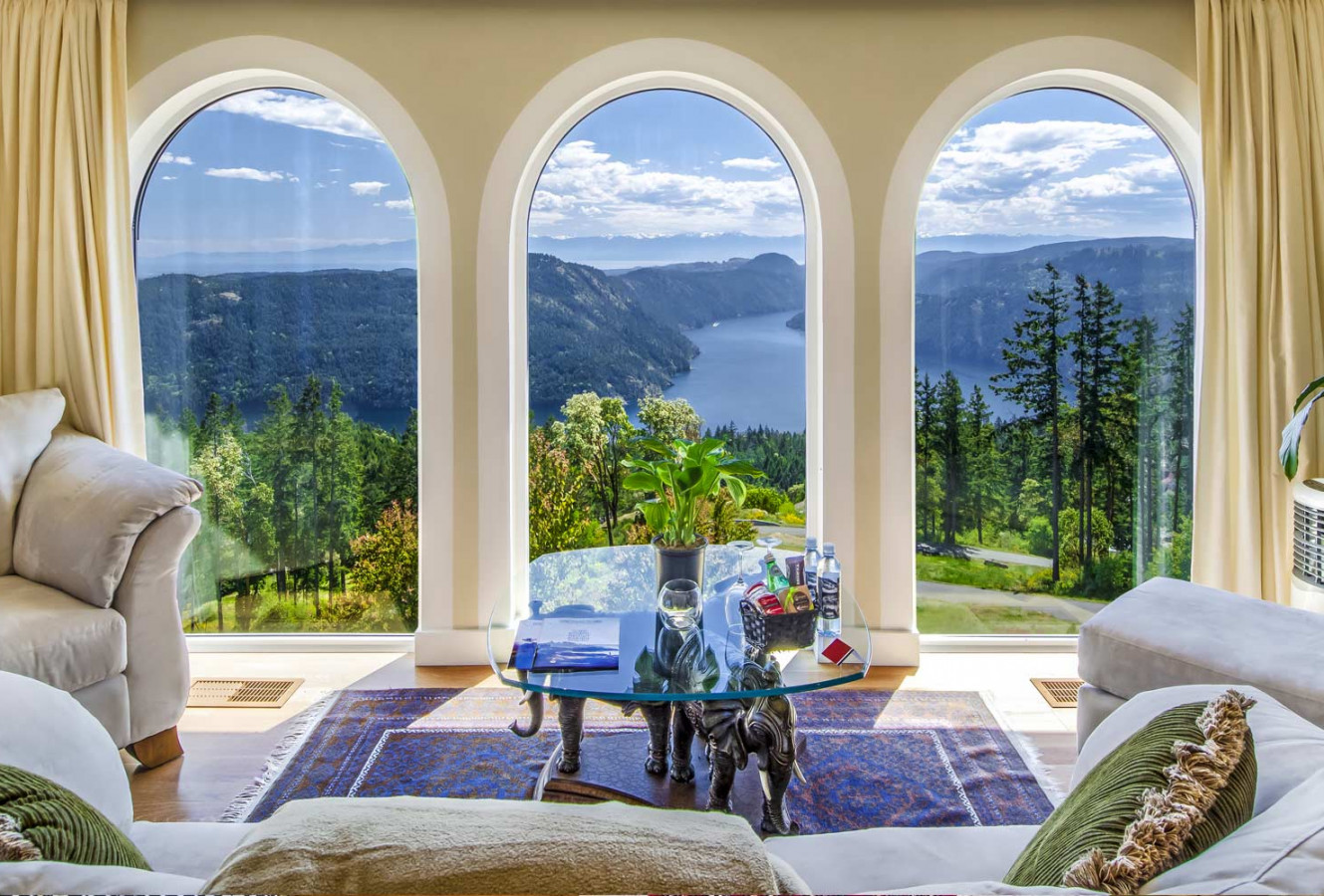 Villa Cielo Living Room View Villa Eyrie