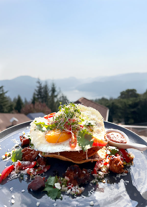 Huevos Rancheros Alpina Restaurant Villa Eyrie Resort
