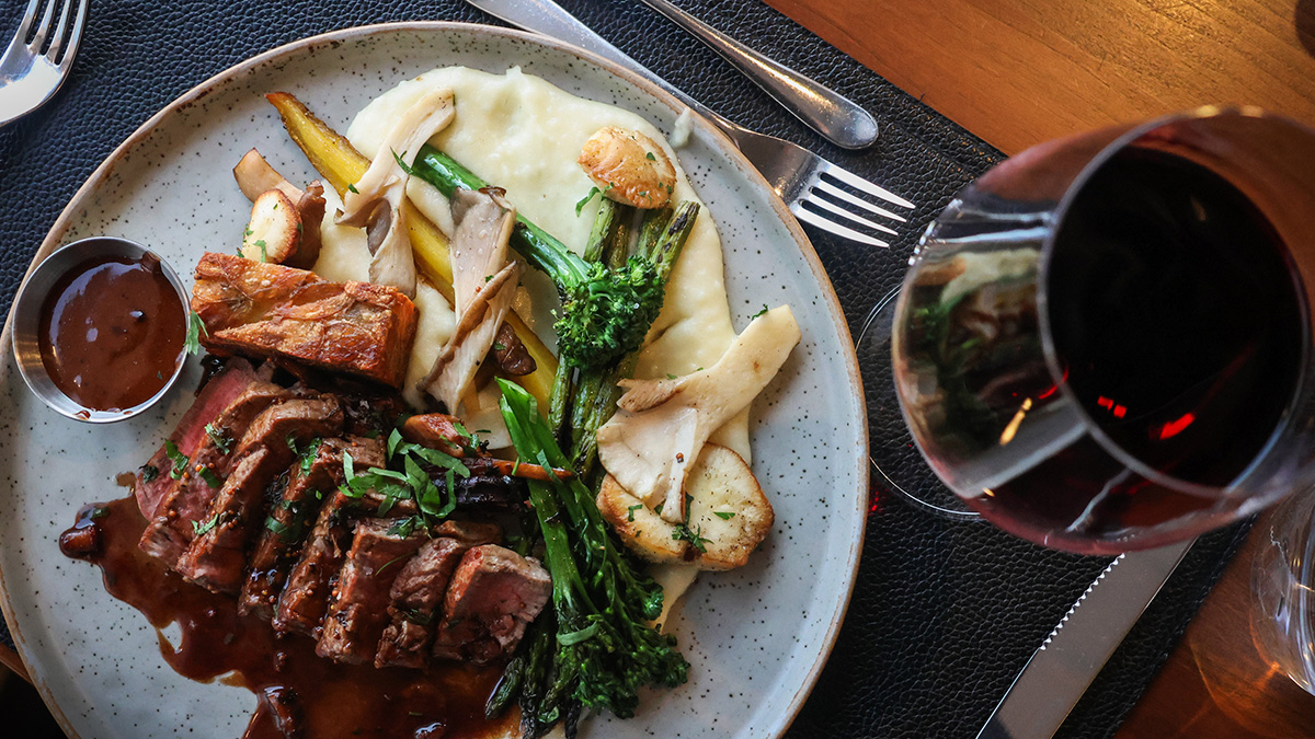 Dinner after Balsamic Vinegar Experience