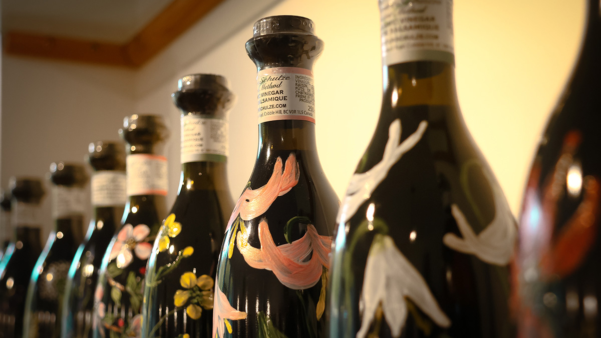 Painted Bottles Balsamic Vinegar Experience