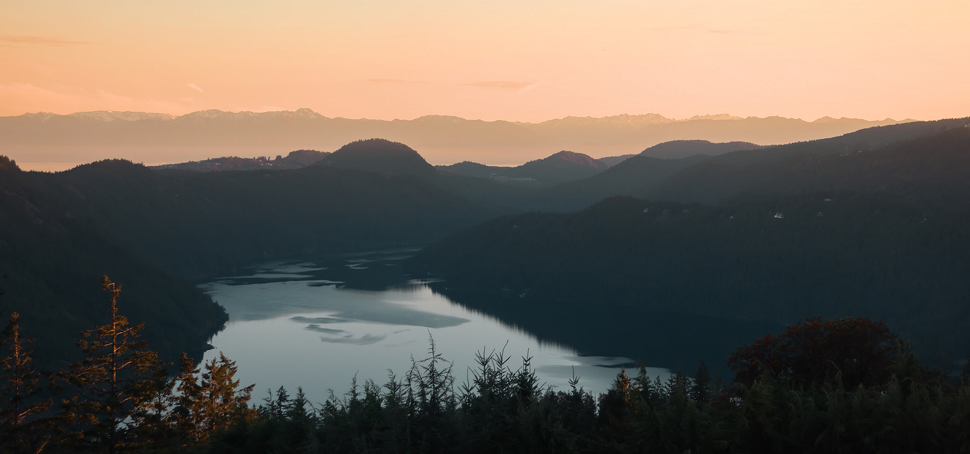 Saanich Inlet View from Villa Eyrie Resort