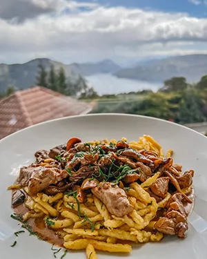 The FIFA 2026 Proximity Hack: Why the Malahat is Closer to the Action Than You Think 5 Geschnetzeltes at Alpina Restaurant, Villa Eyrie Resort — dining between FIFA World Cup 2026 Vancouver match days